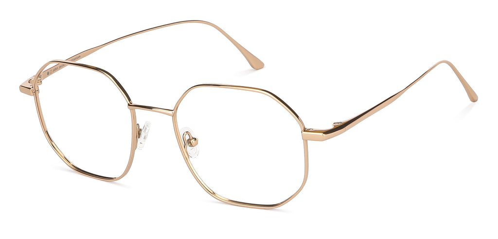 John Jacobs Eyeglasses-Frame Hexagonal--EG