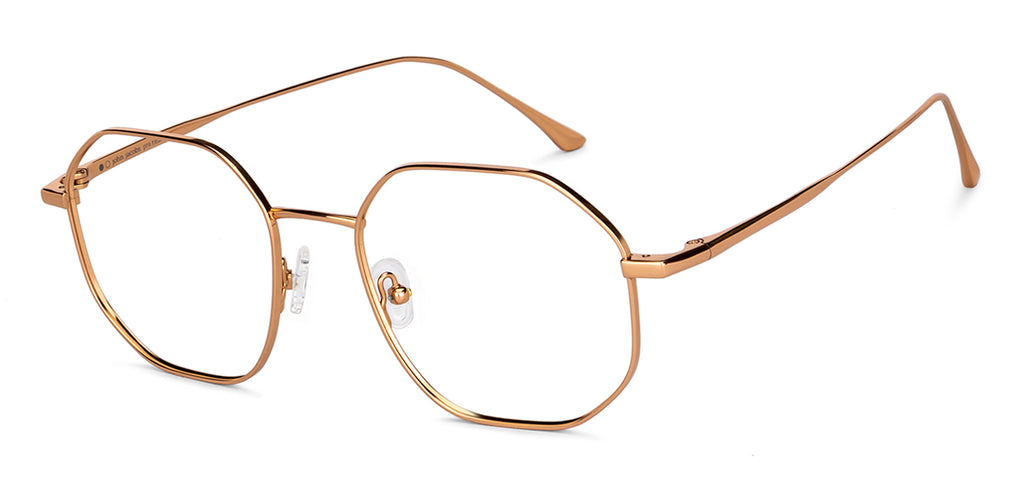 John Jacobs Eyeglasses-Frame Hexagonal--EG
