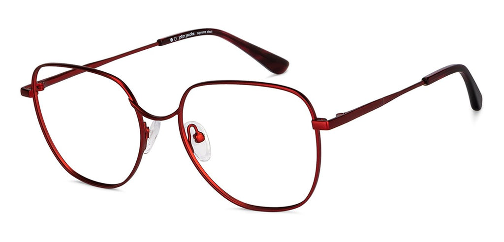 John Jacobs Eyeglasses-Frame HexagonalShape Up Your Fashion--EG