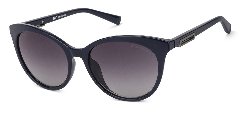 John Jacobs Sunglasses-Frame Cat Eye-Blue-SG