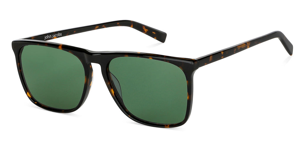John Jacobs Sunglasses-Frame Rectangle--SG