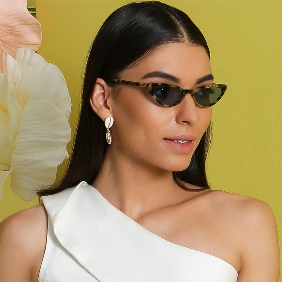 John Jacobs Sunglasses-Frame Cat Eye--SG