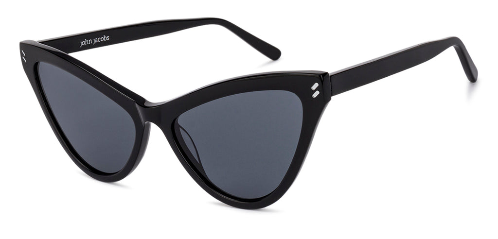 John Jacobs Sunglasses-Frame Cat Eye--SG