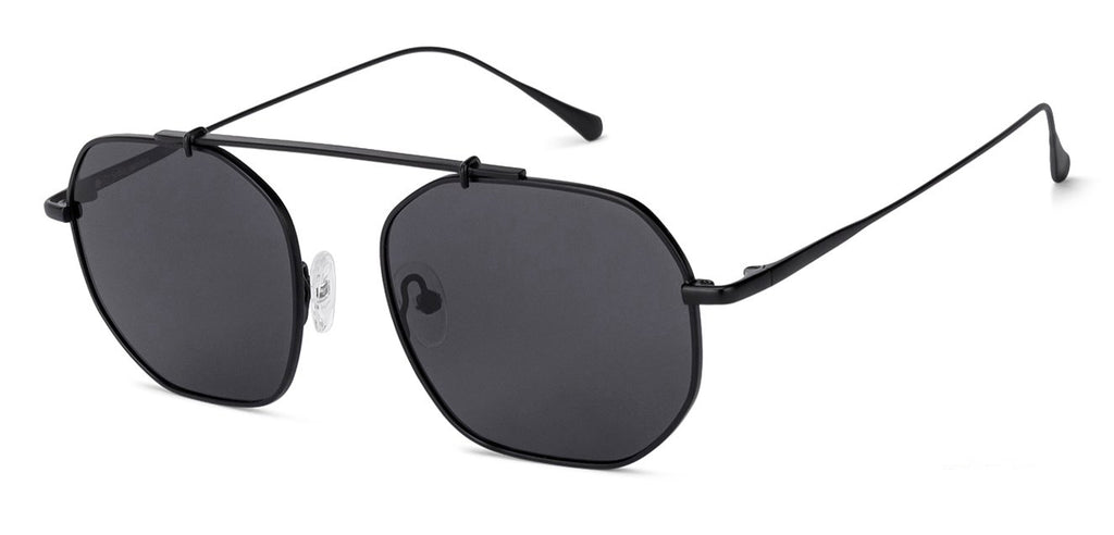 John Jacobs Sunglasses-Frame Hexagonal--SG