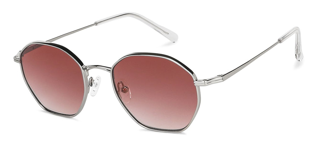 John Jacobs Sunglasses-Frame Hexagonal--SG