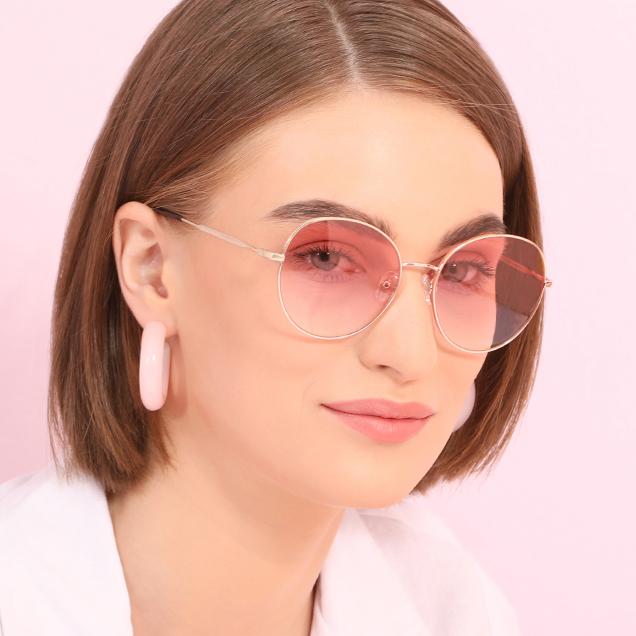 John Jacobs Sunglasses-Frame Round--SG