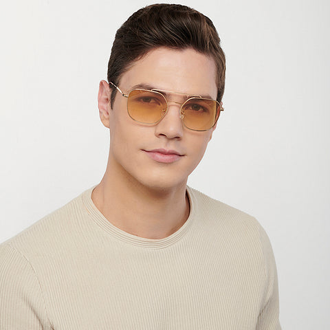 John Jacobs Sunglasses-Frame Hexagonal--SG