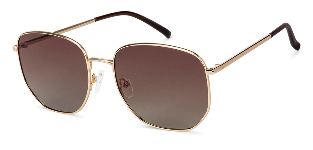 Sunglasses For Men-Frame Hexagonal--SG