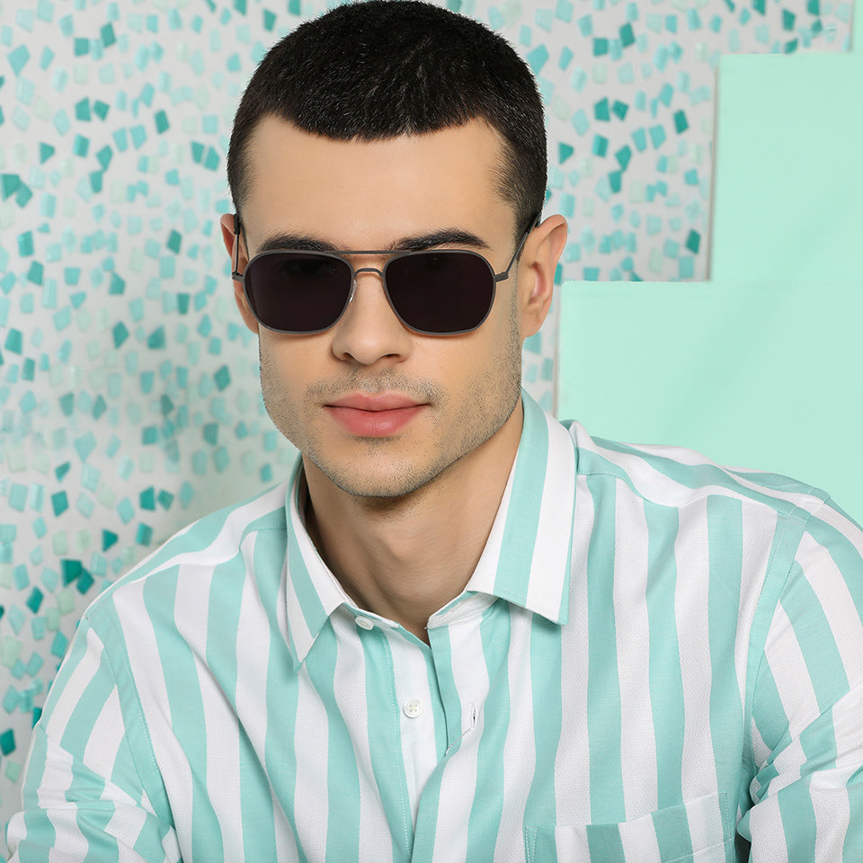 John Jacobs Sunglasses-Frame Square--SG