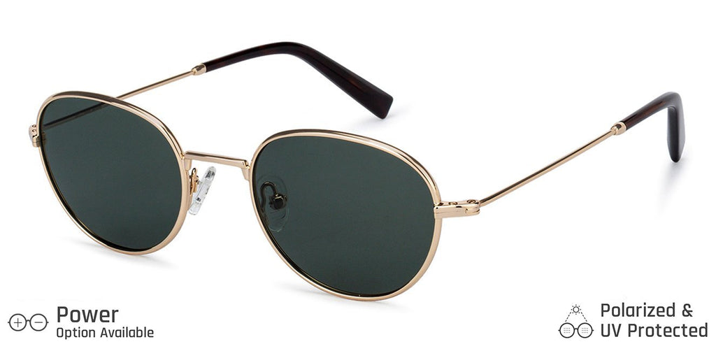 John Jacobs Sunglasses-Frame Round--SG