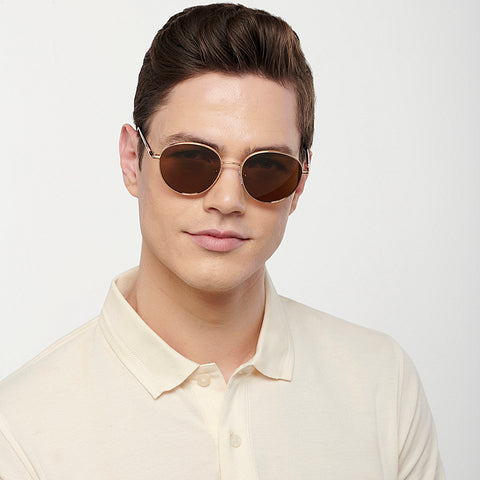 John Jacobs Sunglasses-Frame Round--SG