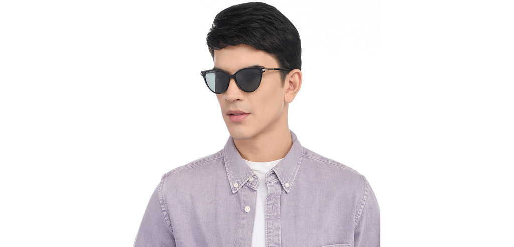 John Jacobs Sunglasses-Frame Cat Eye--SG