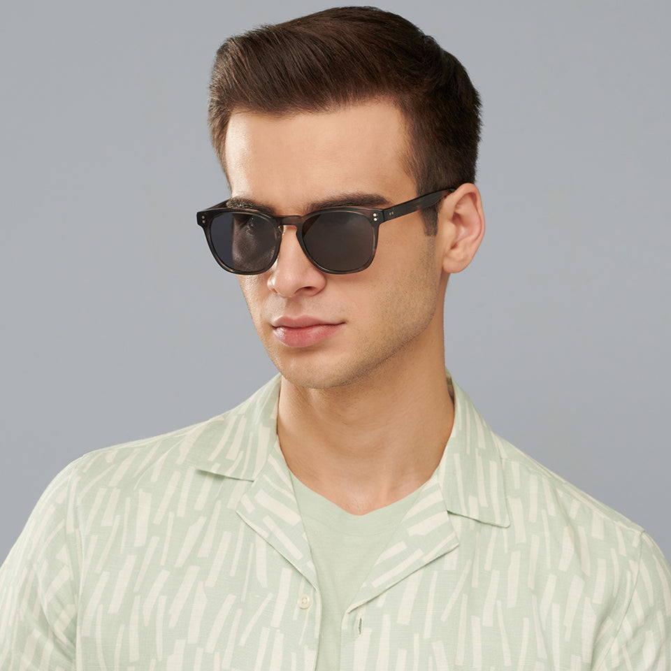 John Jacobs Sunglasses-Frame Wayfarer--SG