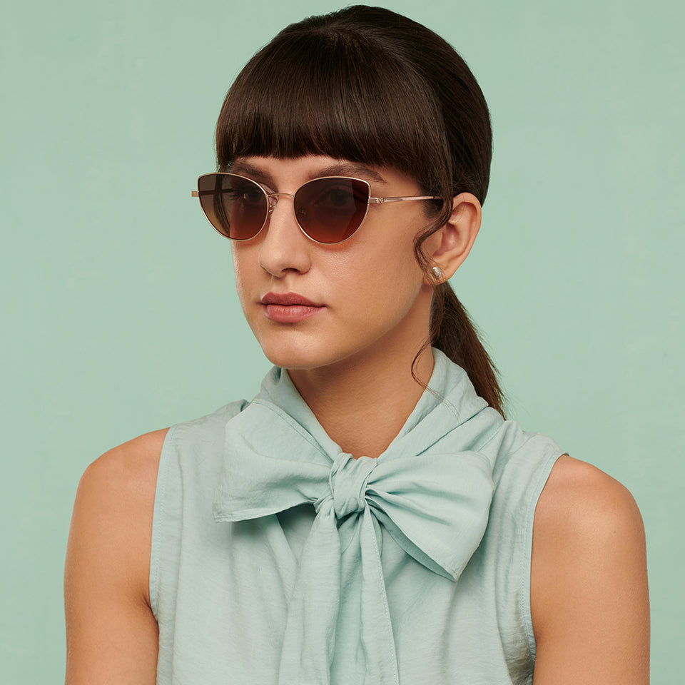 John Jacobs Sunglasses-Frame Cat Eye--SG