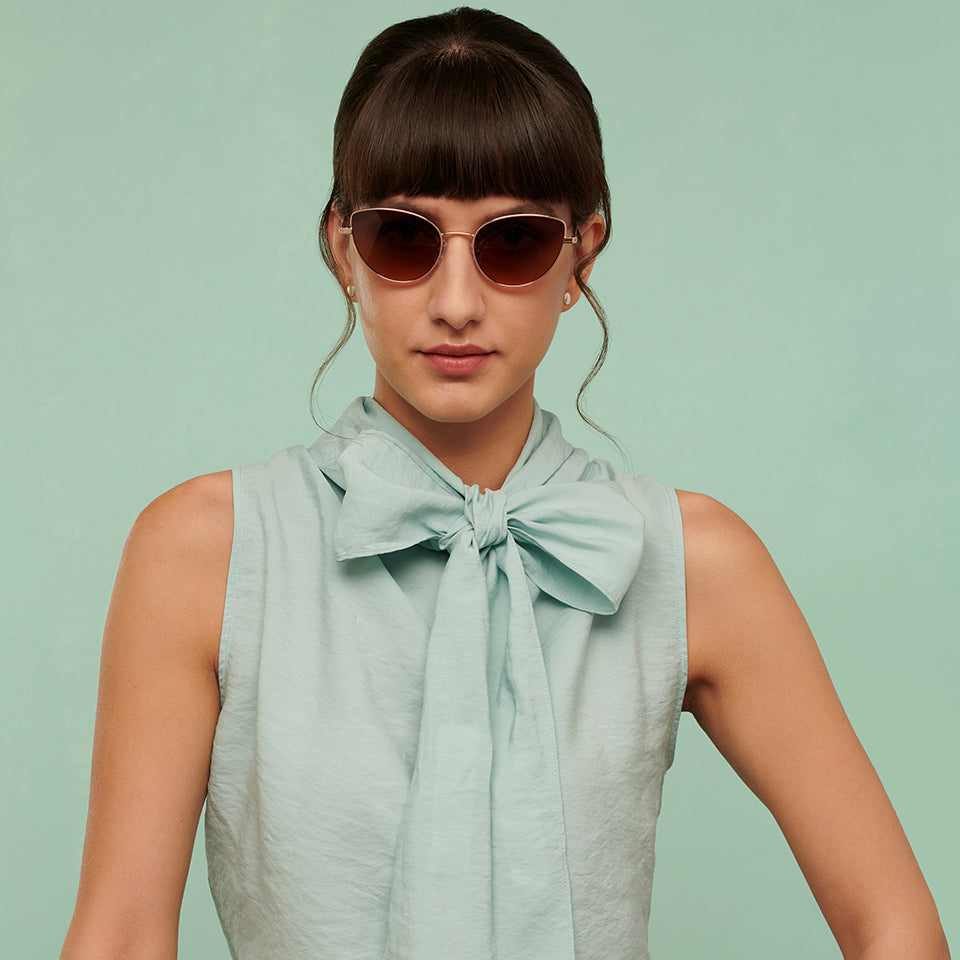 John Jacobs Sunglasses-Frame Cat Eye--SG