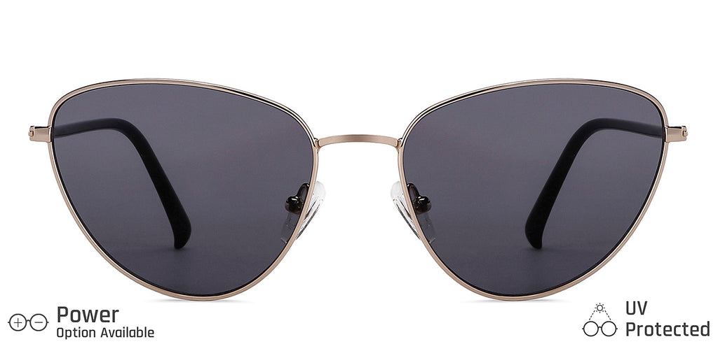 John Jacobs Sunglasses-Frame Cat Eye--SG