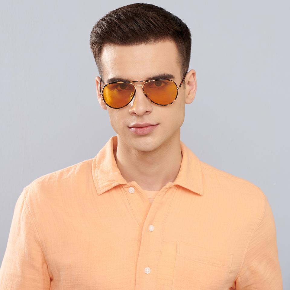 John Jacobs Sunglasses-Frame Aviator--SG