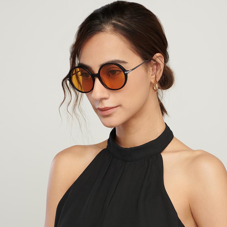 John Jacobs Sunglasses-Frame Round--SG