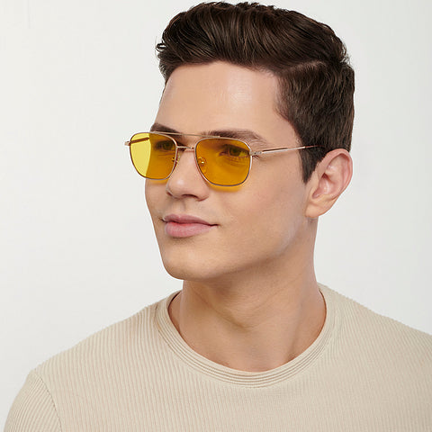 John Jacobs Sunglasses-Frame Rectangle--SG