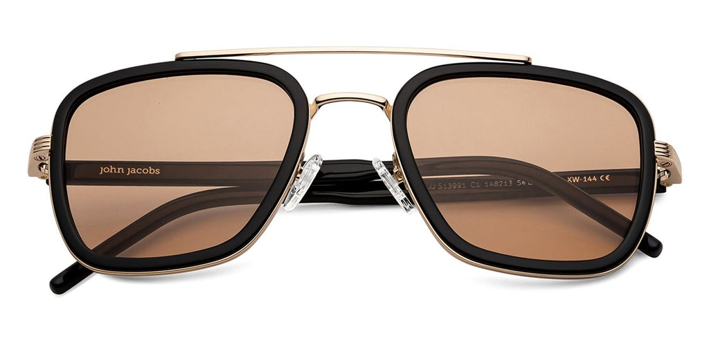 John Jacobs Sunglasses-Frame Rectangle--SG