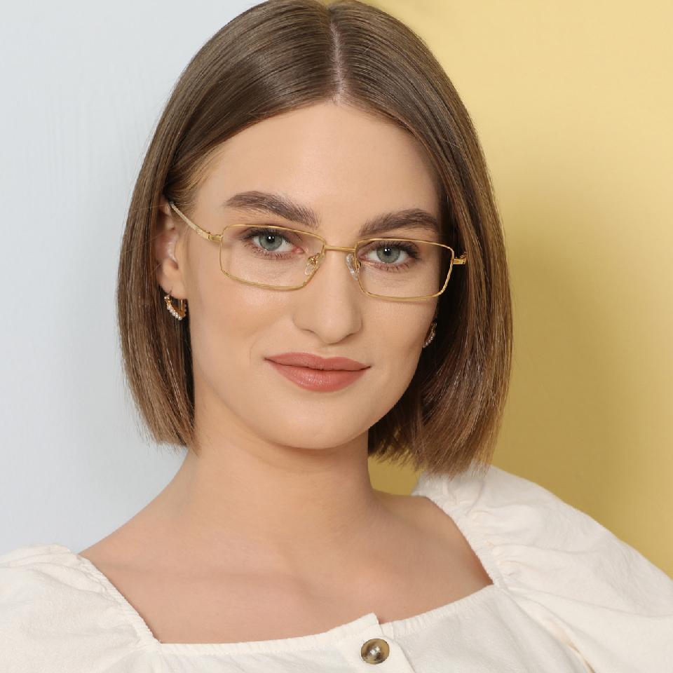 John Jacobs Eyeglasses-Frame Rectangle--EG