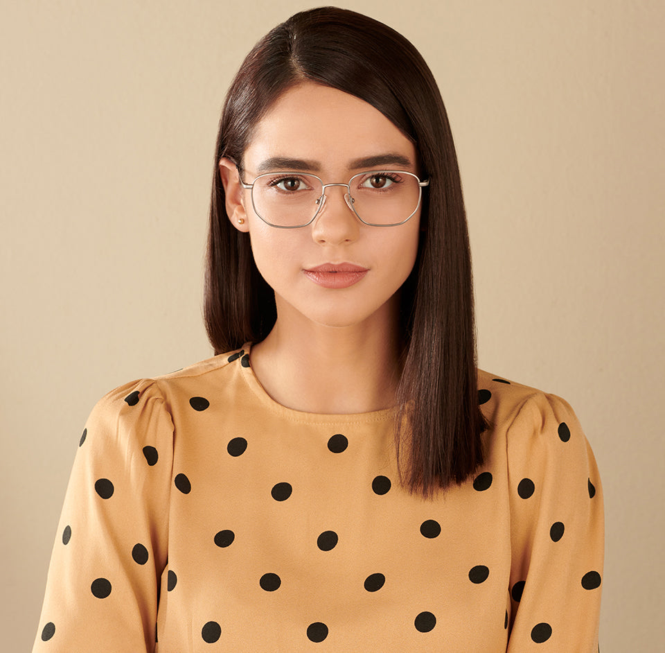 John Jacobs Eyeglasses-Frame Hexagonal--EG