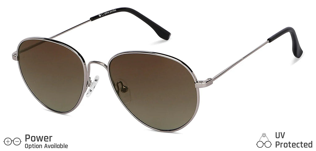 John Jacobs Sunglasses-Frame Round--SG