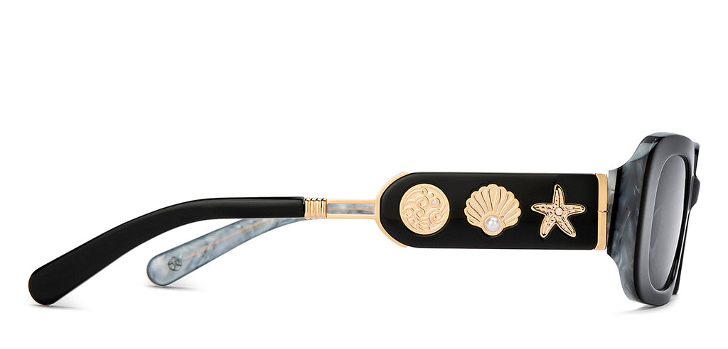 John Jacobs Sunglasses-Frame Rectangle--SG