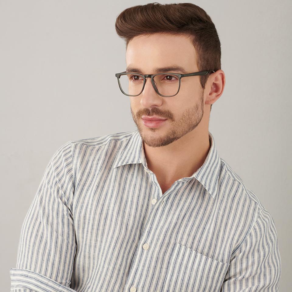 Dual Tone-Frame Wayfarer--EG