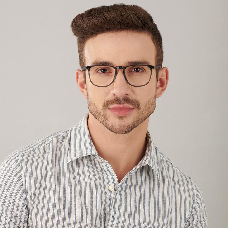 Dual Tone-Frame Wayfarer--EG