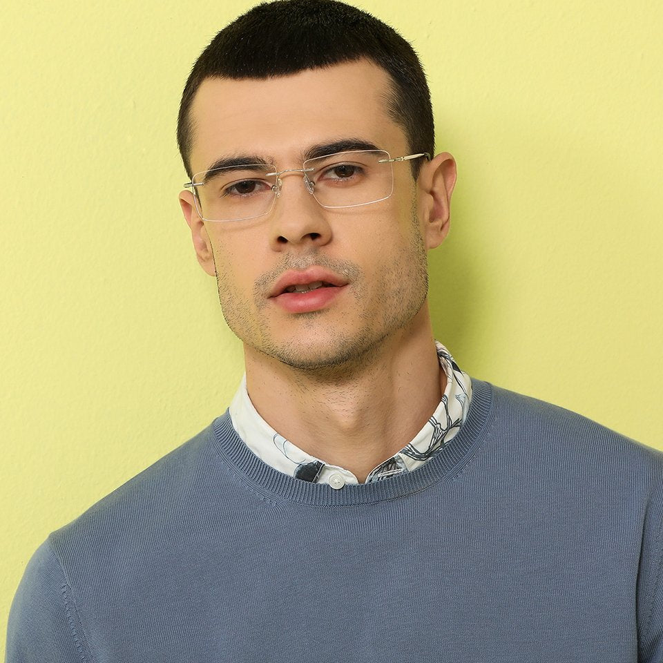 John Jacobs Eyeglasses-Frame Rectangle--EG