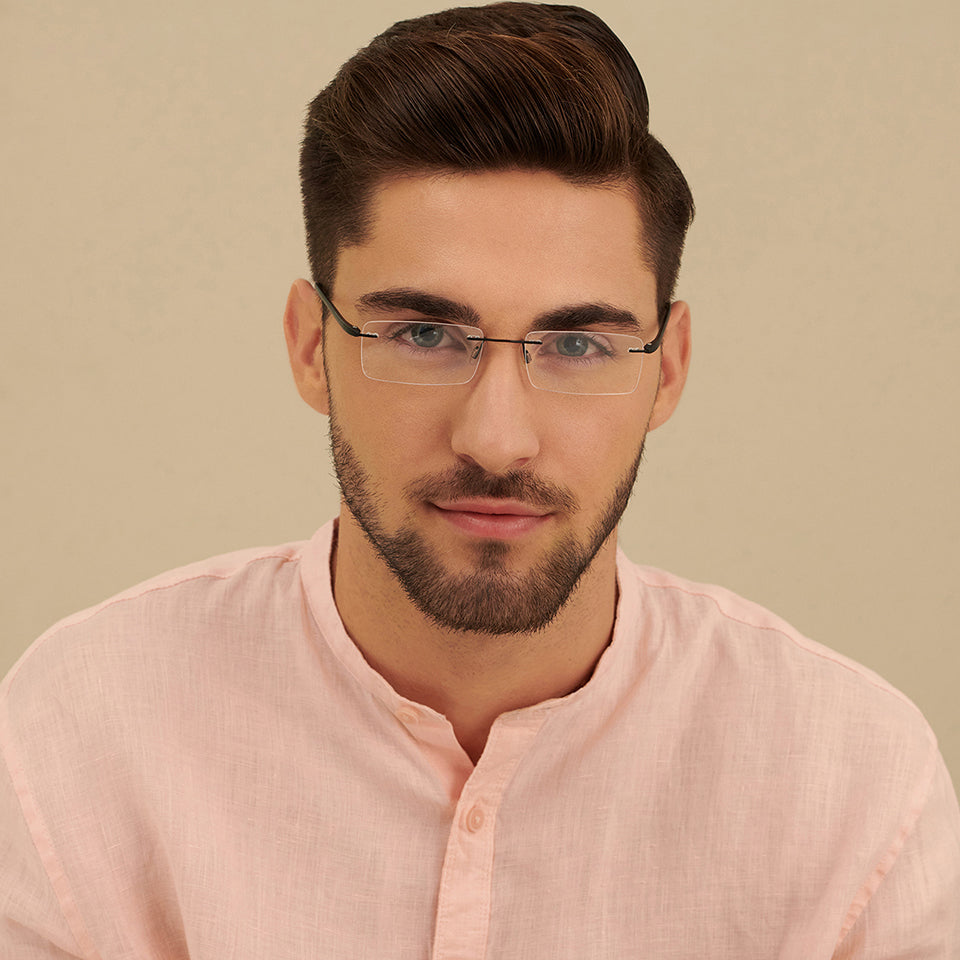 Eyeglasses-Frame Rectangle--EG