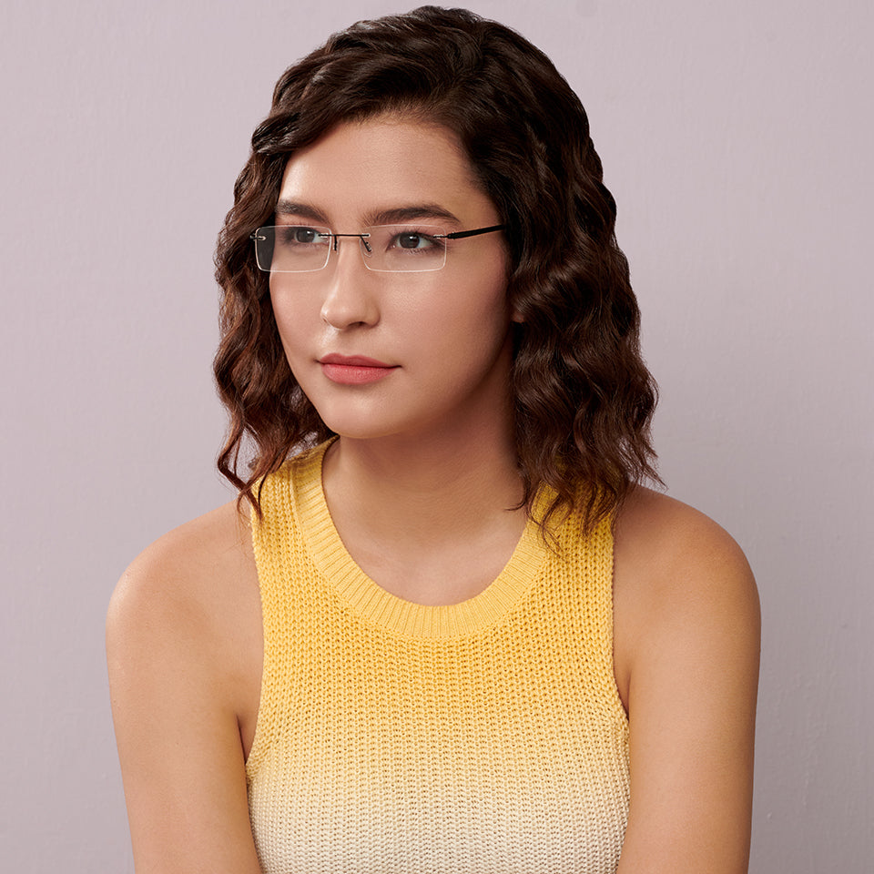 Eyeglasses-Frame Rectangle--EG