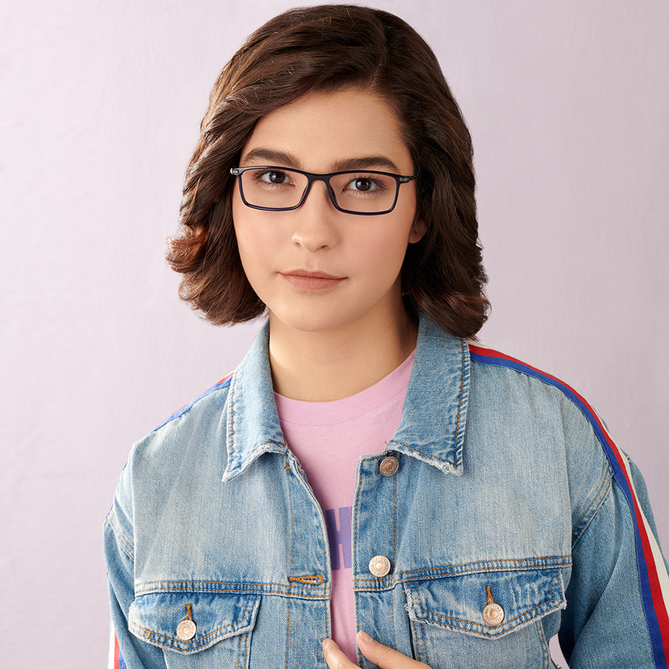 Rectangle Eyeglasses-Frame Rectangle--EG