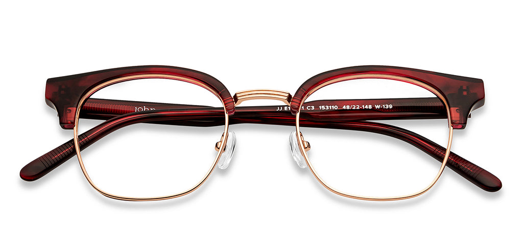John Jacobs Eyeglasses-Frame Clubmaster--EG