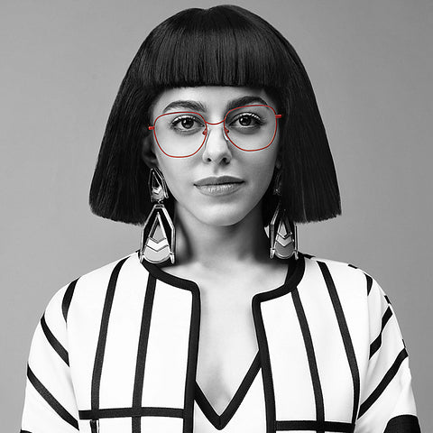 John Jacobs Eyeglasses-Frame HexagonalShape Up Your Fashion--EG