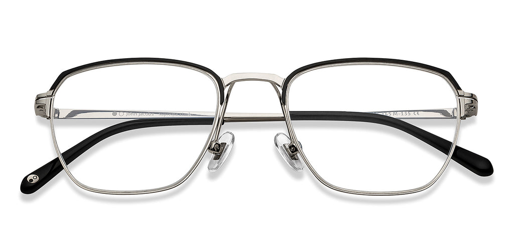 John Jacobs Eyeglasses-Frame Rectangle--EG