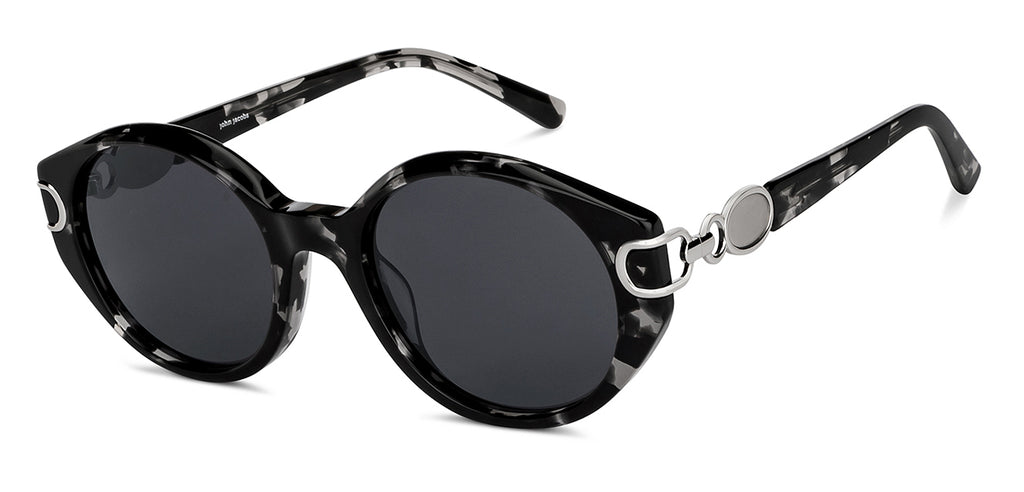 John Jacobs Sunglasses-Frame Round--SG