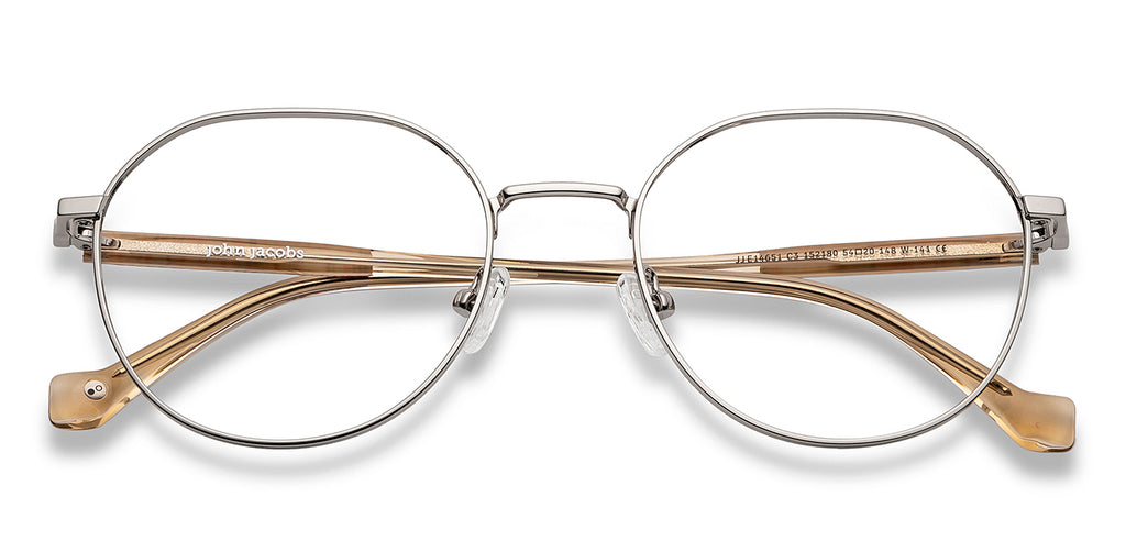 John Jacobs Eyeglasses-Frame Hexagonal--EG