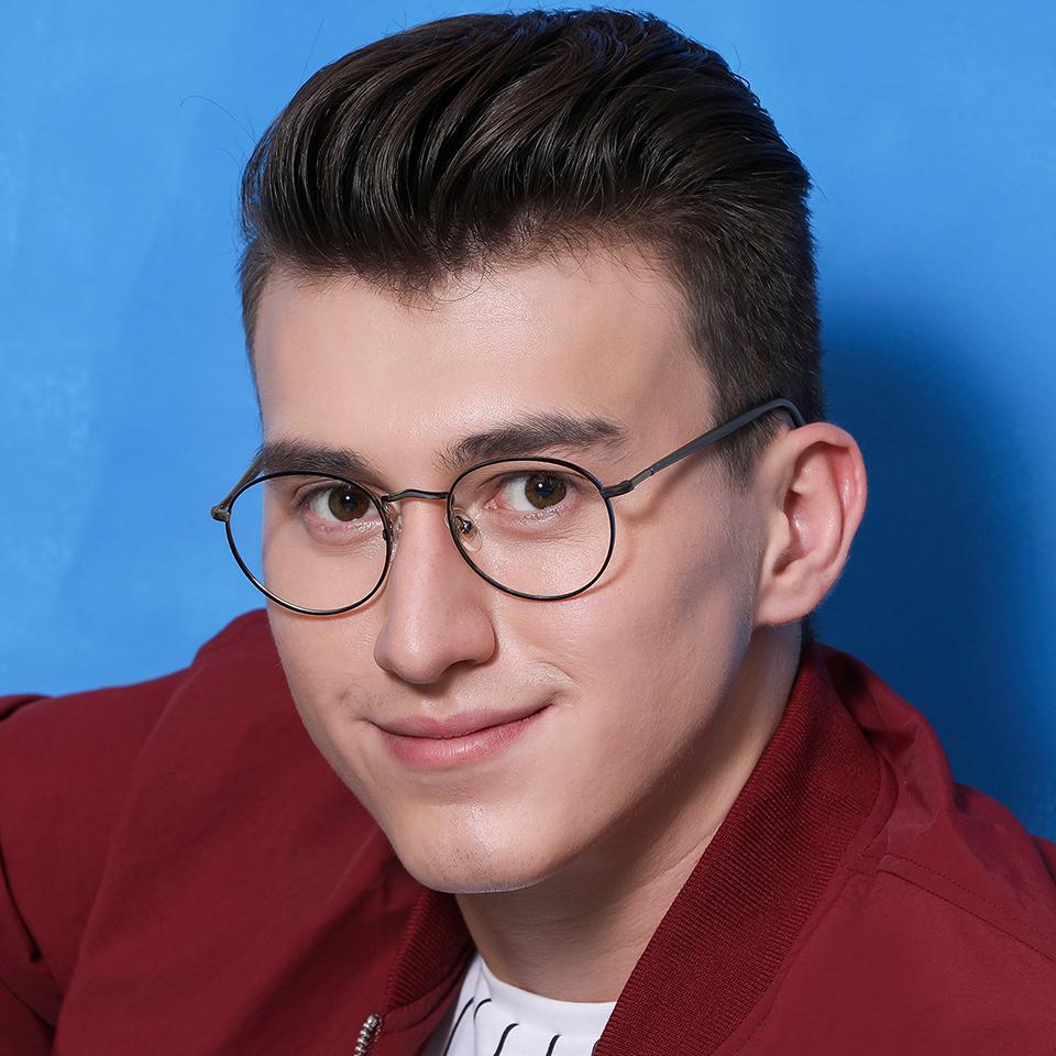 Dual Tone-Frame Round--EG