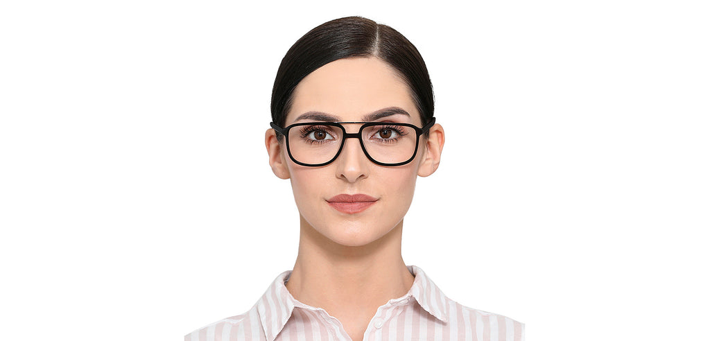 Dual Tone-Frame Square--EG