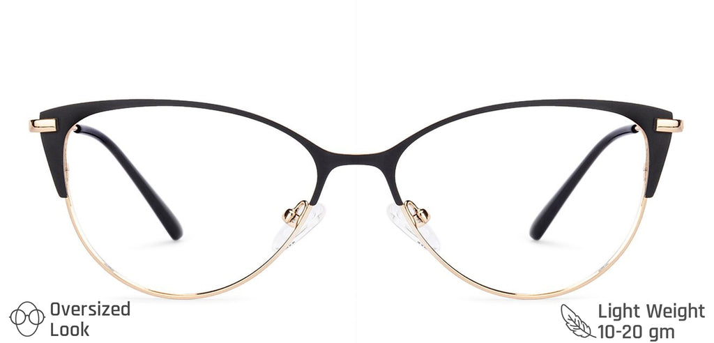 Dual Tone-Frame Cat Eye--EG