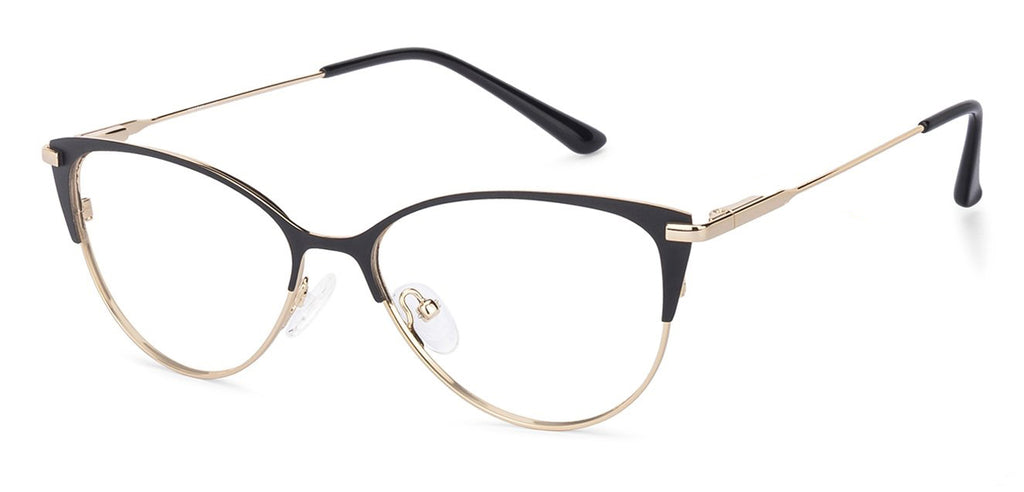 Dual Tone-Frame Cat Eye--EG