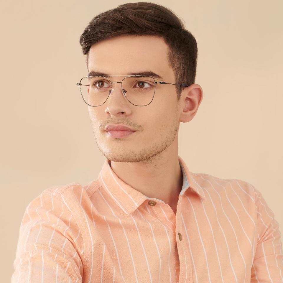 Dual Tone-Frame Aviator--EG