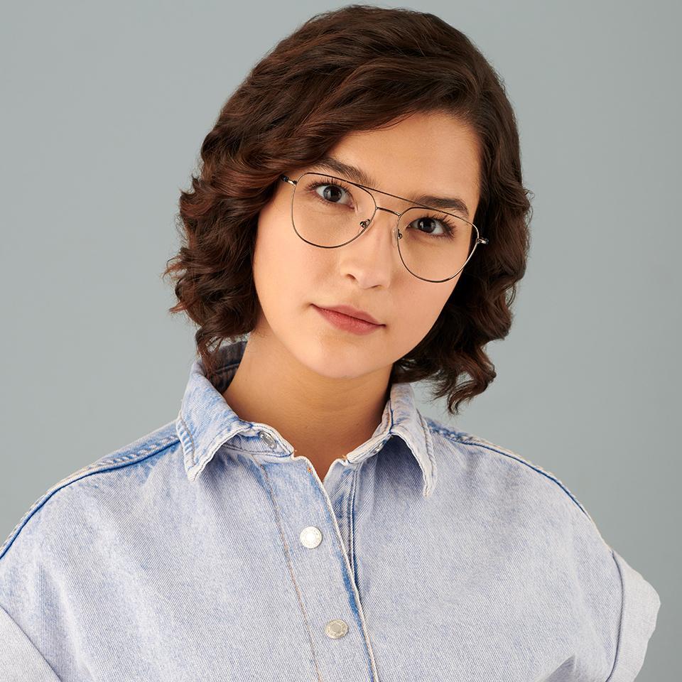 Dual Tone-Frame Aviator--EG