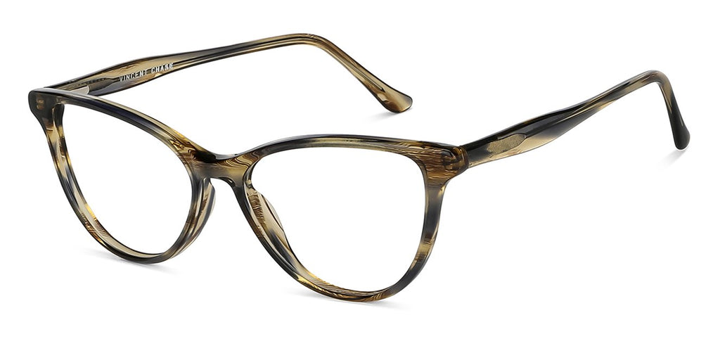 Dual Tone-Frame Cat Eye--EG