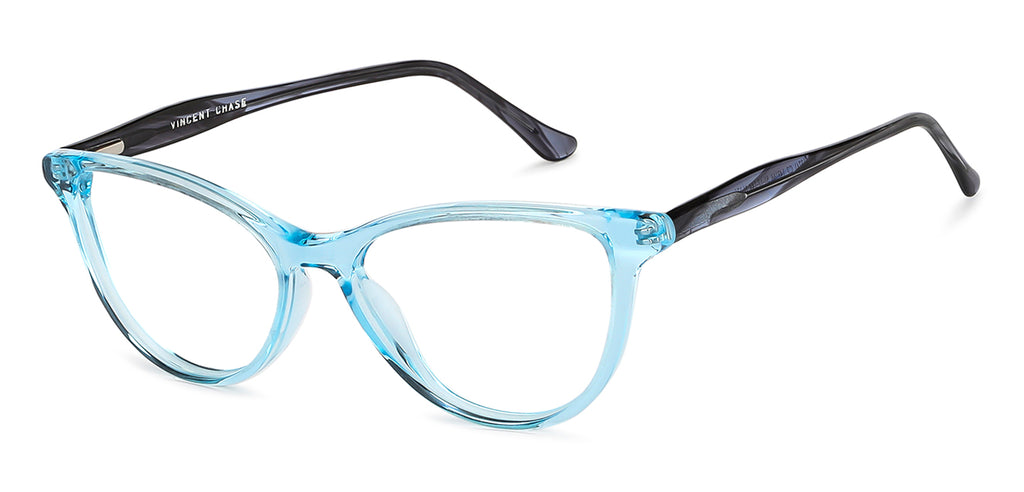 Dual Tone-Frame Cat Eye--EG