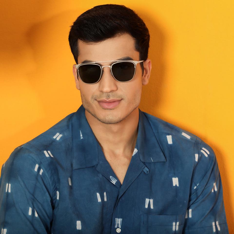 Sunglasses For Men-Frame Clubmaster--SG