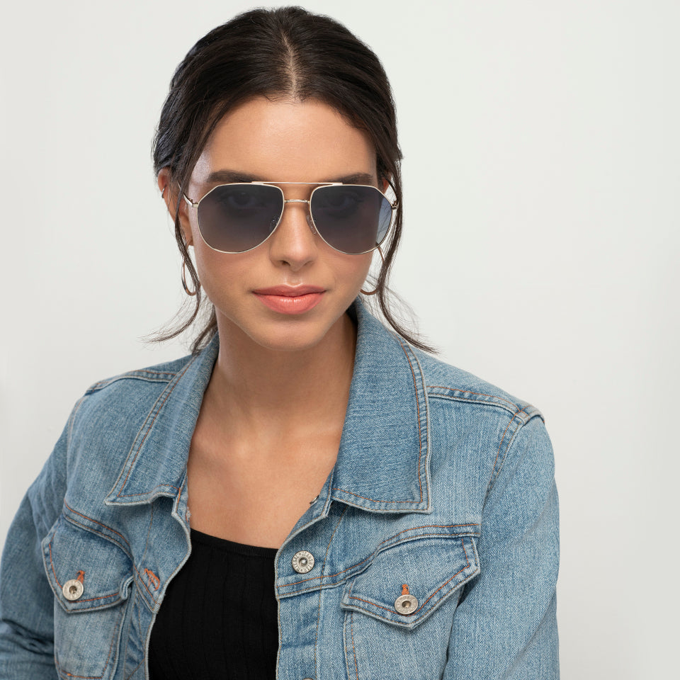 Aviator Sunglasses-Frame Aviator--SG