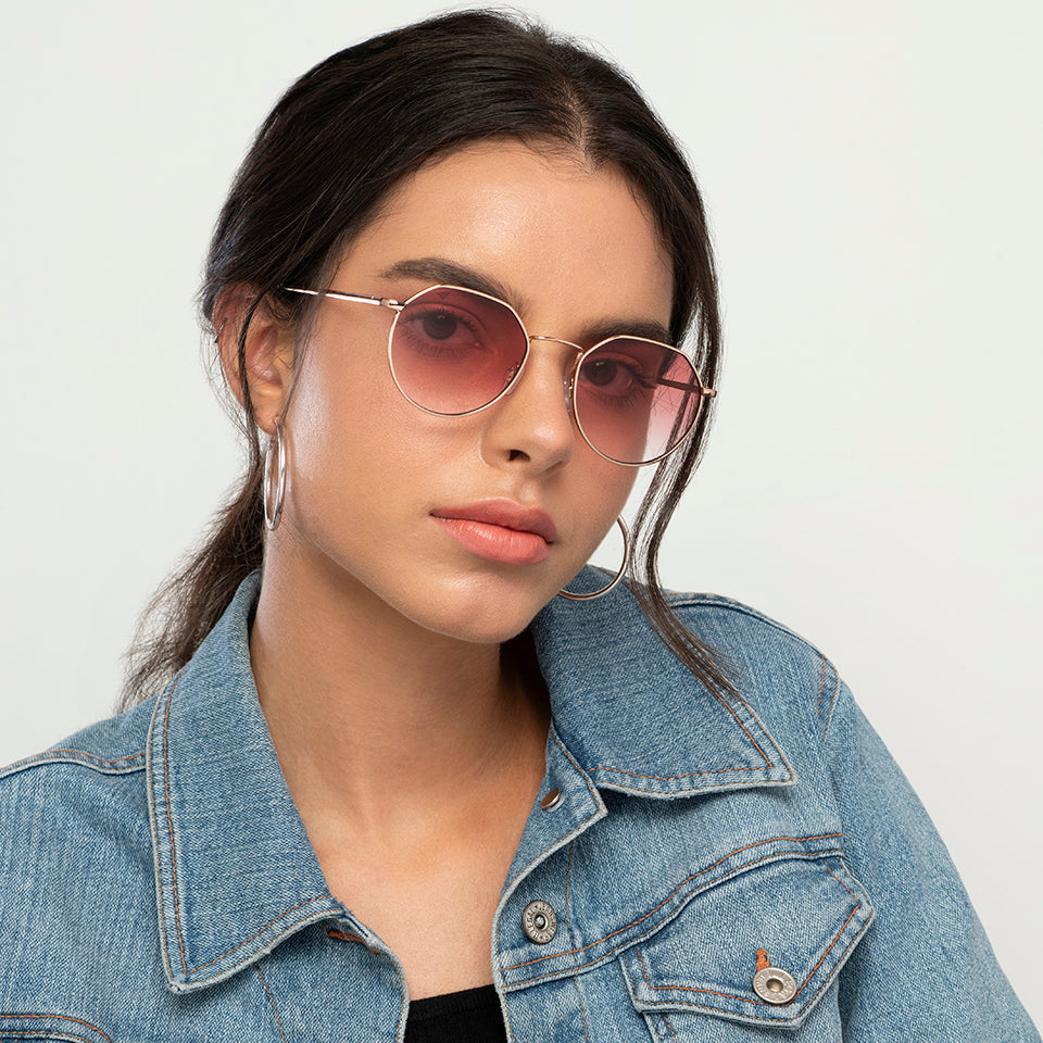 Sunglasses For Women-Frame Geometric--SG